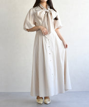 画像をギャラリービューアに読み込む, パフスリーブシャツワンピース/TT617402
