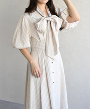 画像をギャラリービューアに読み込む, パフスリーブシャツワンピース/TT617402
