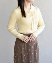 画像をギャラリービューアに読み込む, 襟フリルニット/TT618304
