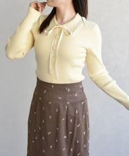 画像をギャラリービューアに読み込む, 襟フリルニット/TT618304
