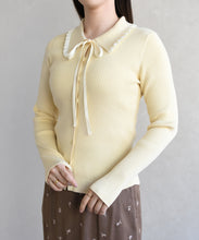 画像をギャラリービューアに読み込む, 襟フリルニット/TT618304
