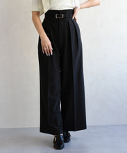 画像をギャラリービューアに読み込む, ベルト付きカラーワイドパンツ/TT517309
