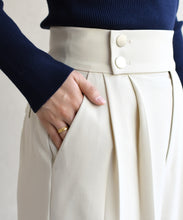 画像をギャラリービューアに読み込む, 【予約販売/2月下旬発売予定】センタープレスセミワイドパンツ/TT617303
