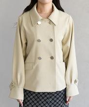 画像をギャラリービューアに読み込む, リボンタイ付きブルゾン/TT618502
