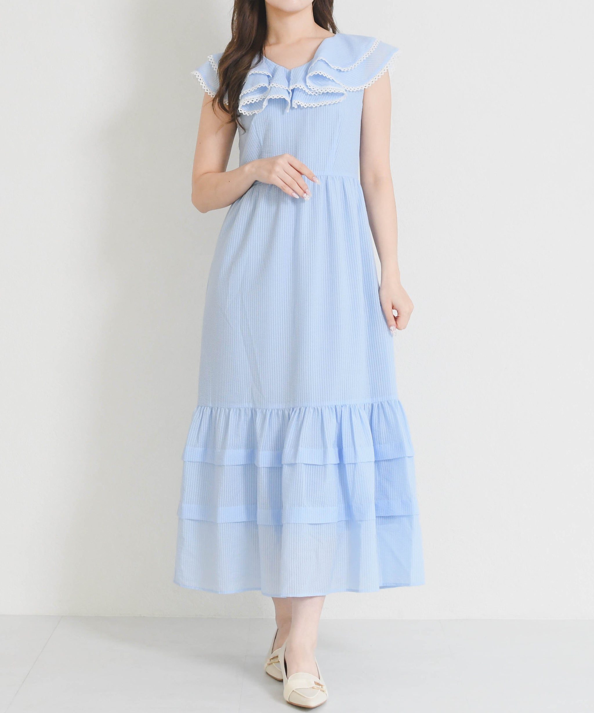 ピコレースラッフルワンピース/TT627413 – MISCH MASCH|31 Sons de mode