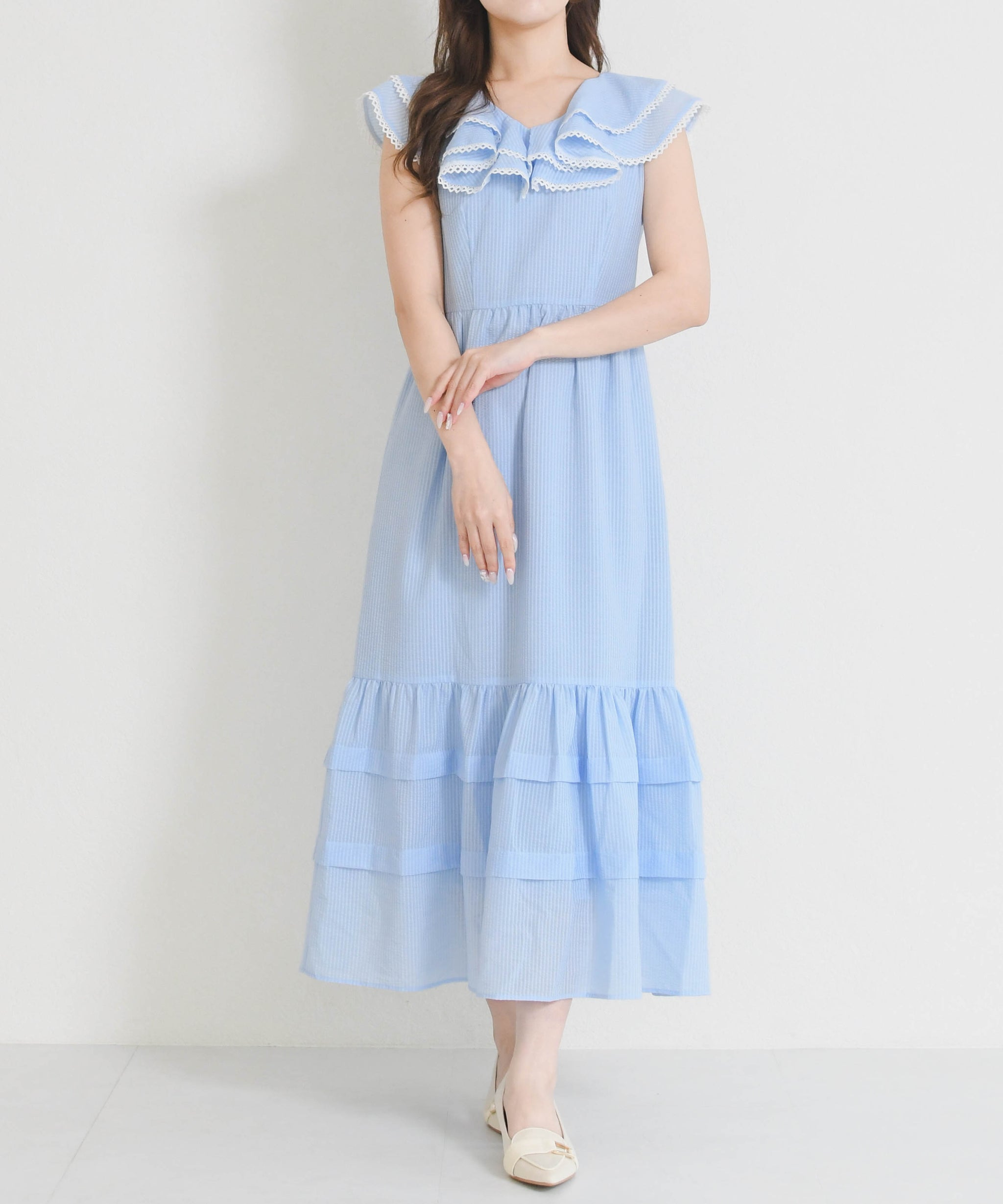 ピコレースラッフルワンピース/TT627413 – MISCH MASCH|31 Sons de mode