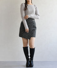 画像をギャラリービューアに読み込む, ボートネックリブニット/TT618302
