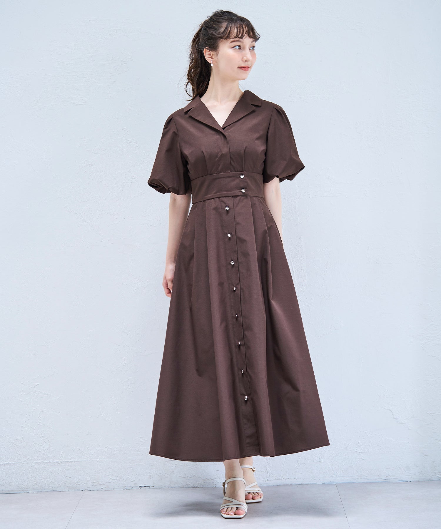 大人清楚☆【LOUIS VUITTON】パフスリーブシャツワンピース パフスリーブシャツワンピース/TT527402 – MISCH MASCH|31 Sons