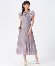 画像をギャラリービューアに読み込む, 【予約販売/5月上旬発売予定】ピコフリルプリーツワンピース/MM627426

