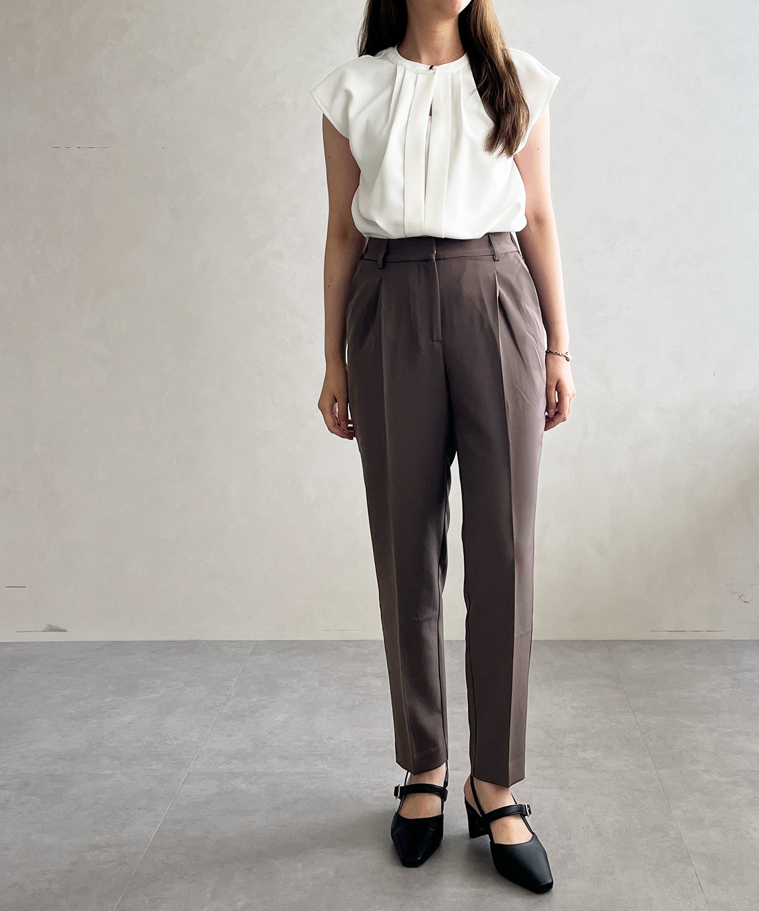 タックテーパードパンツ/MM557301 – MISCH MASCH|31 Sons de mode