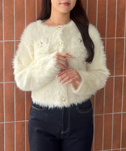 画像をギャラリービューアに読み込む, 【WEB限定】シャギーニットカーディガン/MM558404
