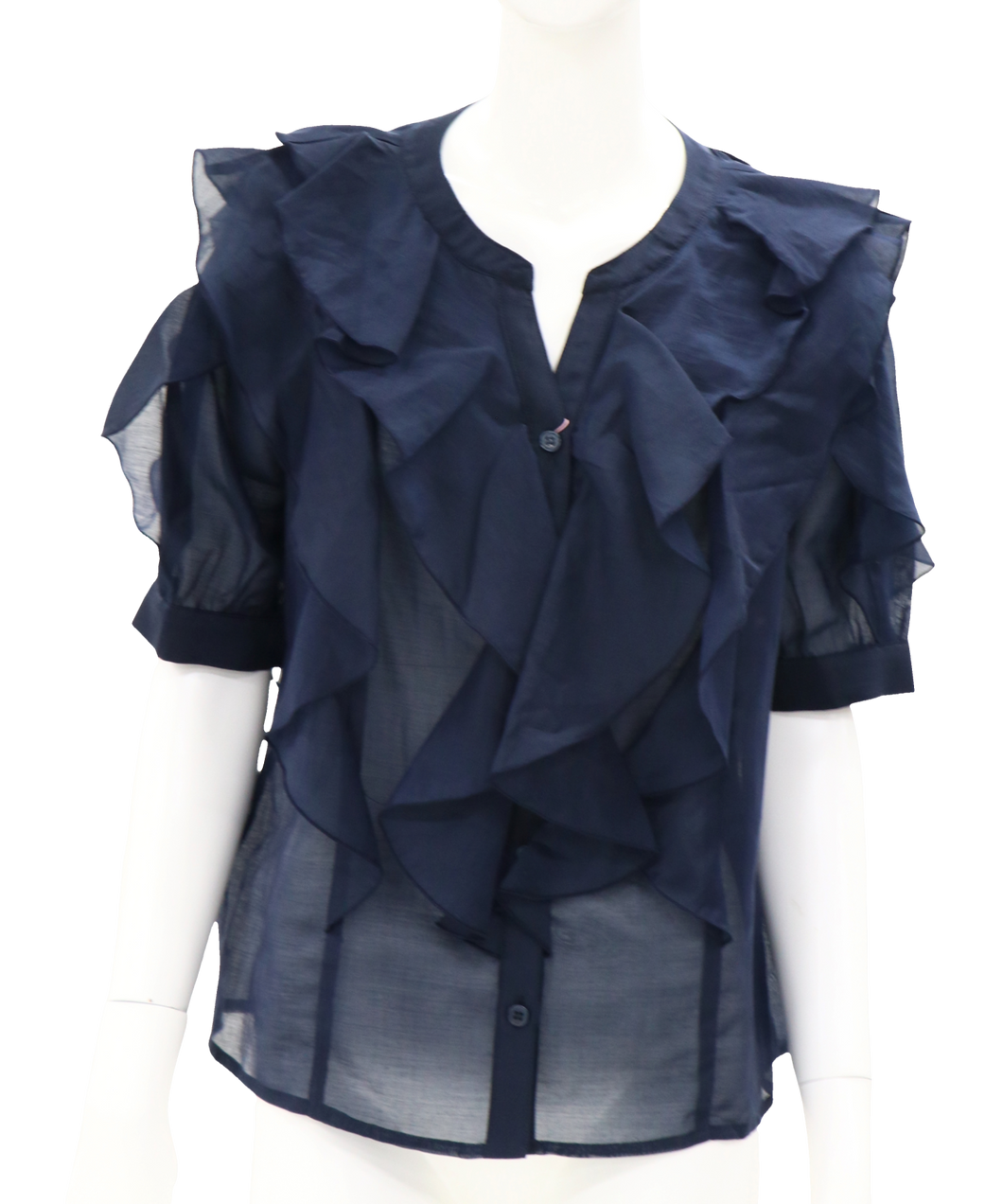 【期間限定価格】シアーラッフルブラウス/TT528101