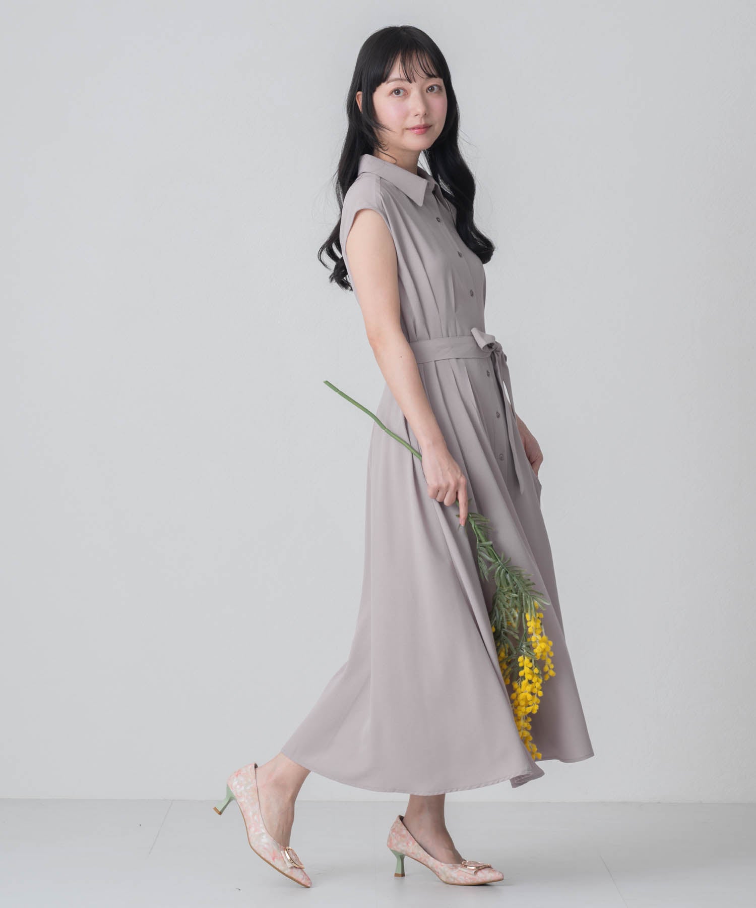 再入荷】【WEB限定アイテム】フレンチシャツワンピース/MM557404