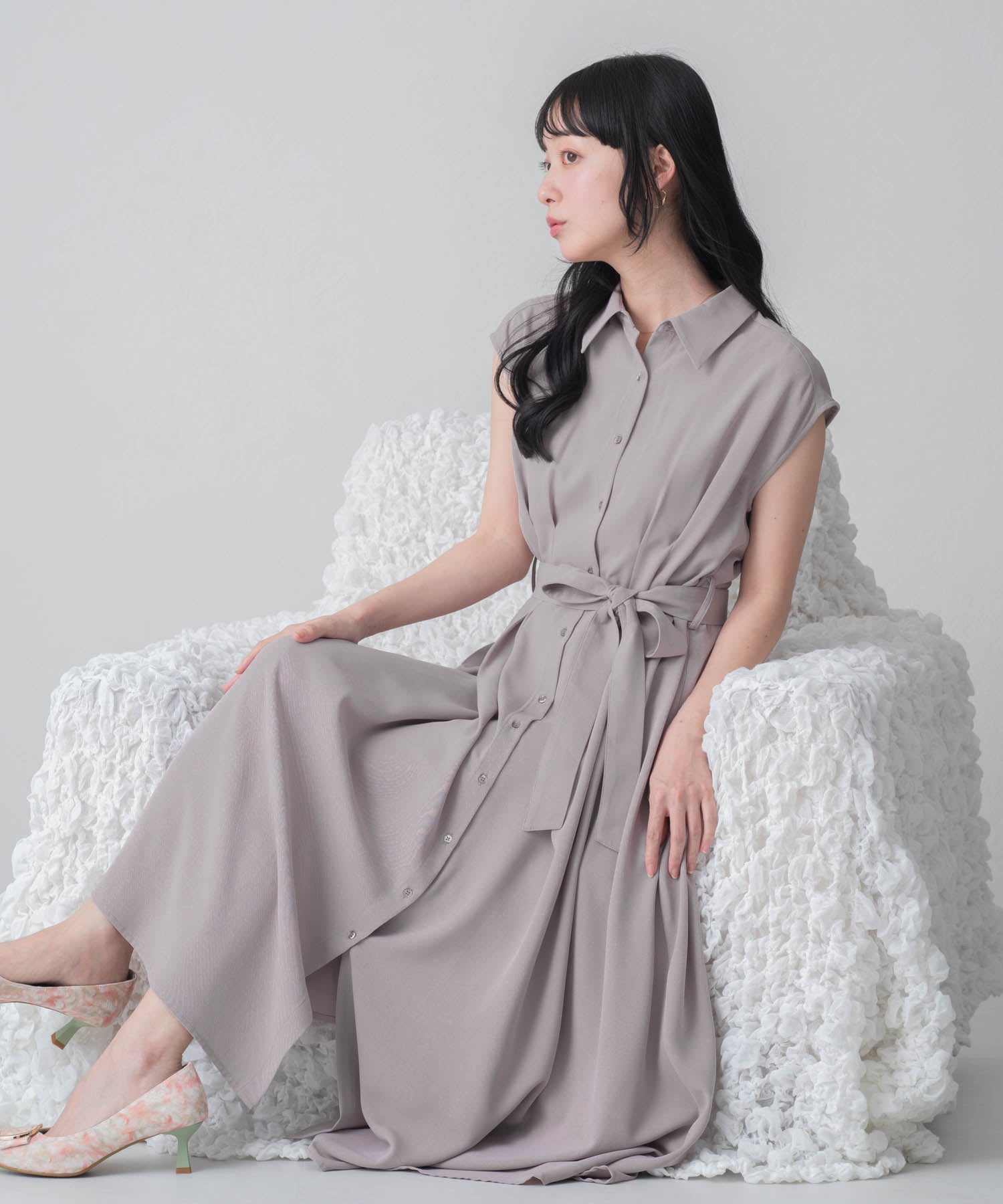WEB限定アイテム】フレンチシャツワンピース/MM557404 – MISCH MASCH