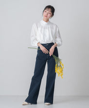 画像をギャラリービューアに読み込む, ストレッチデニムワイドパンツ/MM617301
