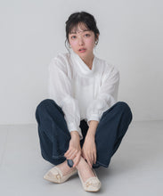 画像をギャラリービューアに読み込む, ストレッチデニムワイドパンツ/MM617301
