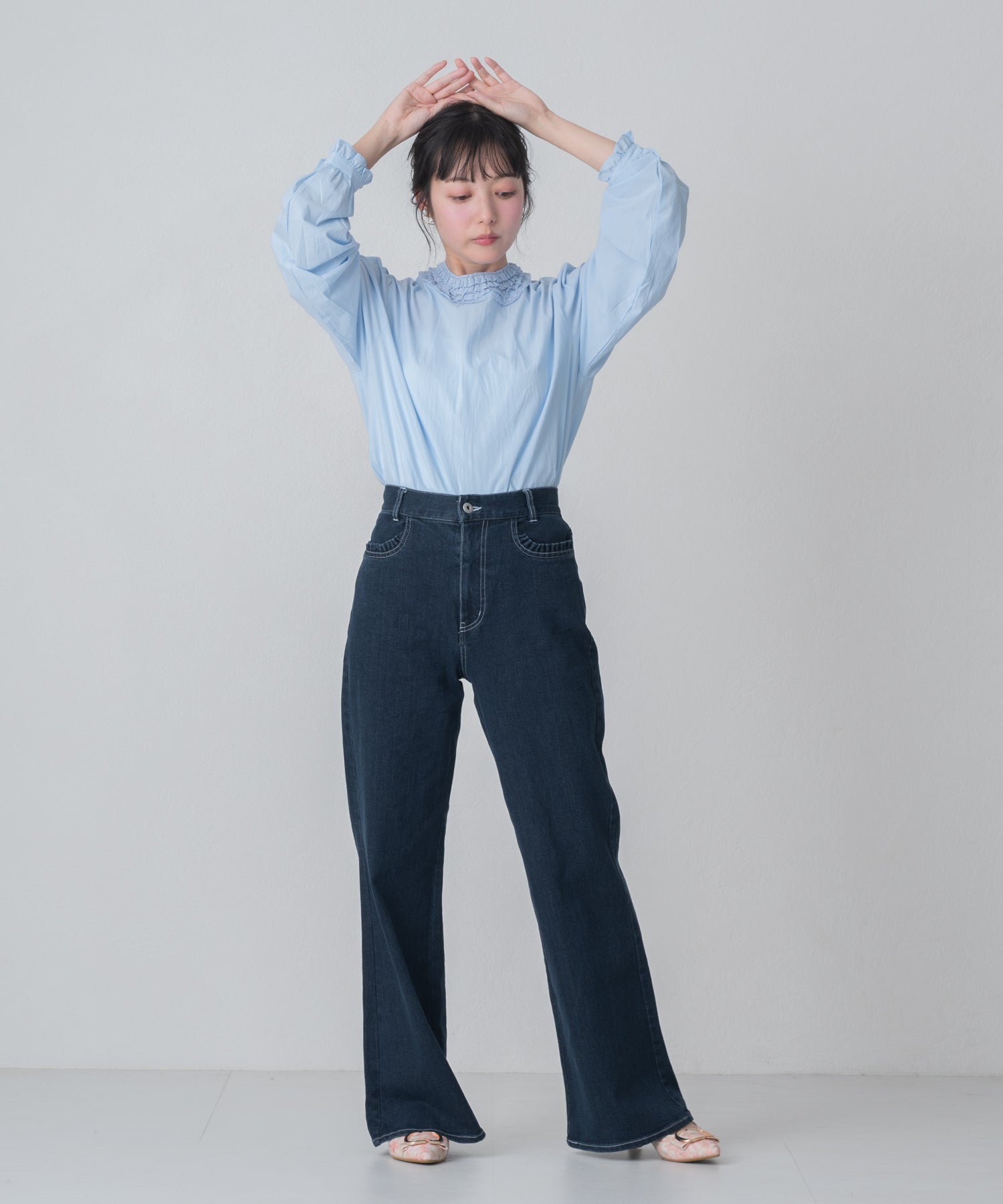 ストレッチデニムワイドパンツ/MM617301 – MISCH MASCH|31 Sons de mode
