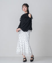 画像をギャラリービューアに読み込む, 裾シアーマーメイドスカート/MM617209
