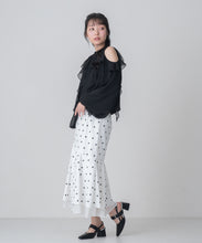 画像をギャラリービューアに読み込む, 裾シアーマーメイドスカート/MM617209
