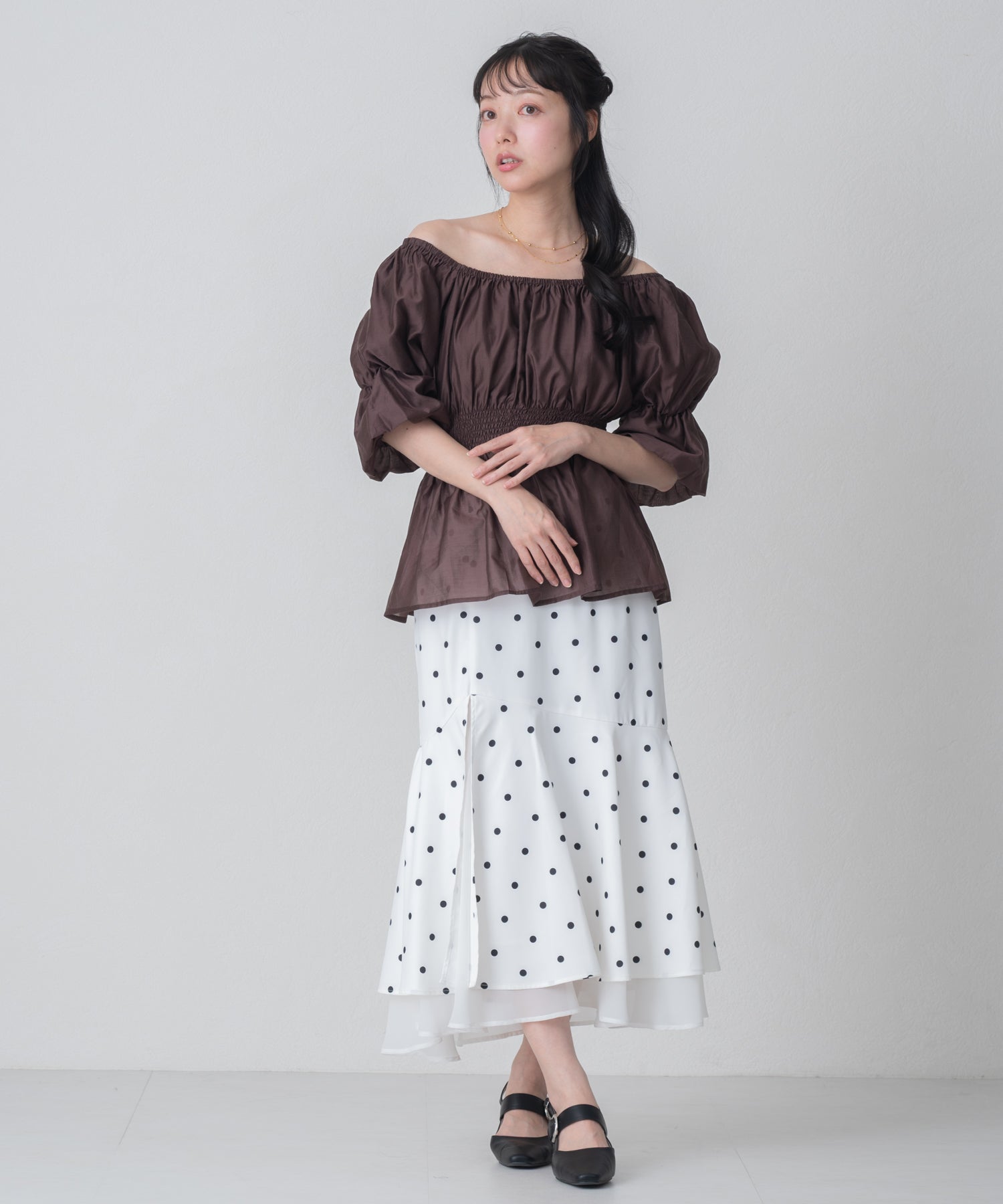 一部店舗限定】2wayオフショルブラウス/MM558110 – MISCH MASCH|31