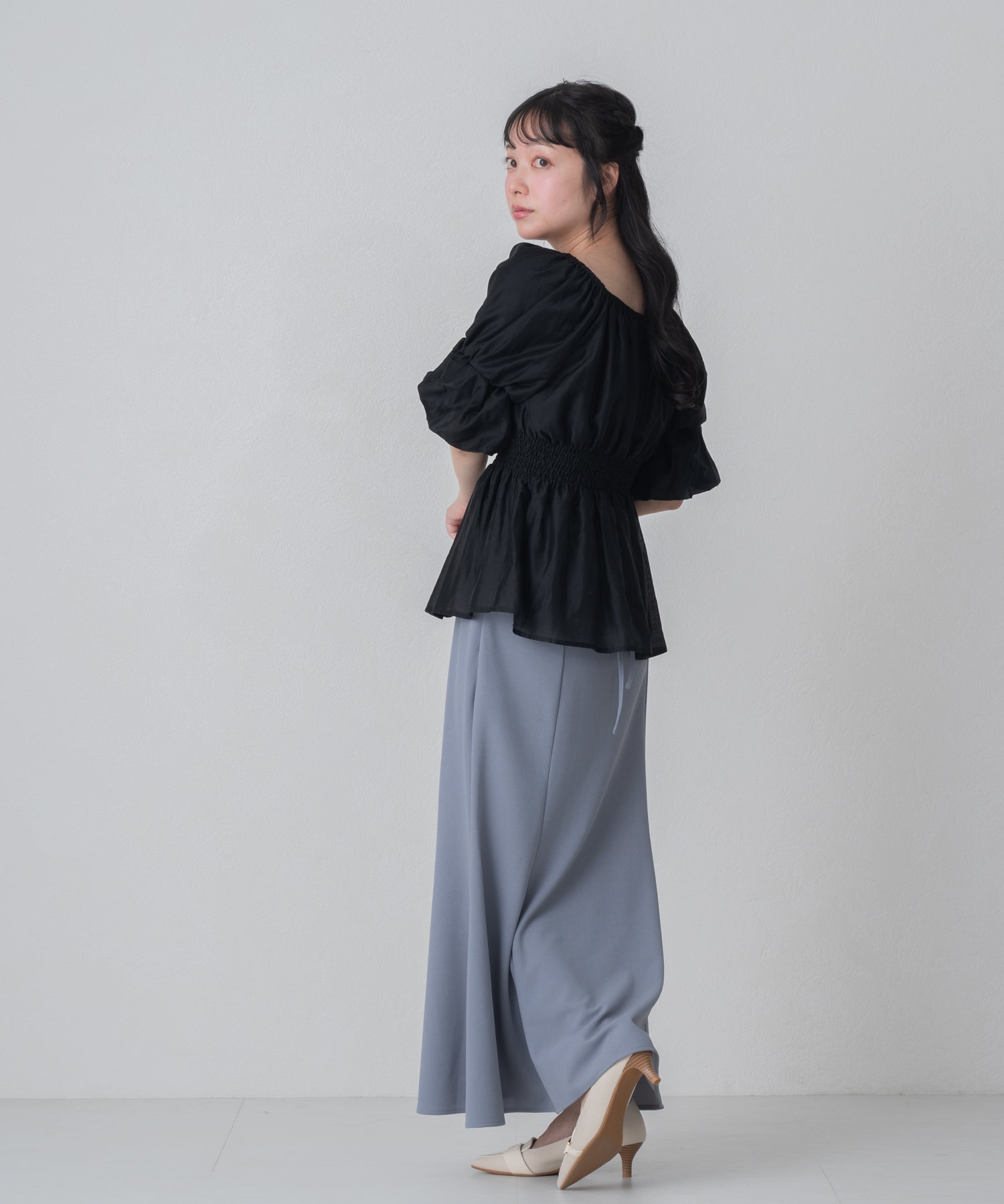 PINUE マットオフショルブラウス【タグ付き】 一部店舗限定】2wayオフショルブラウス/MM558110 – MISCH MASCH|31