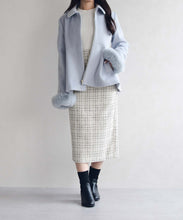 画像をギャラリービューアに読み込む, 【WEB限定】2way袖ファーペプラムコート/MM558601
