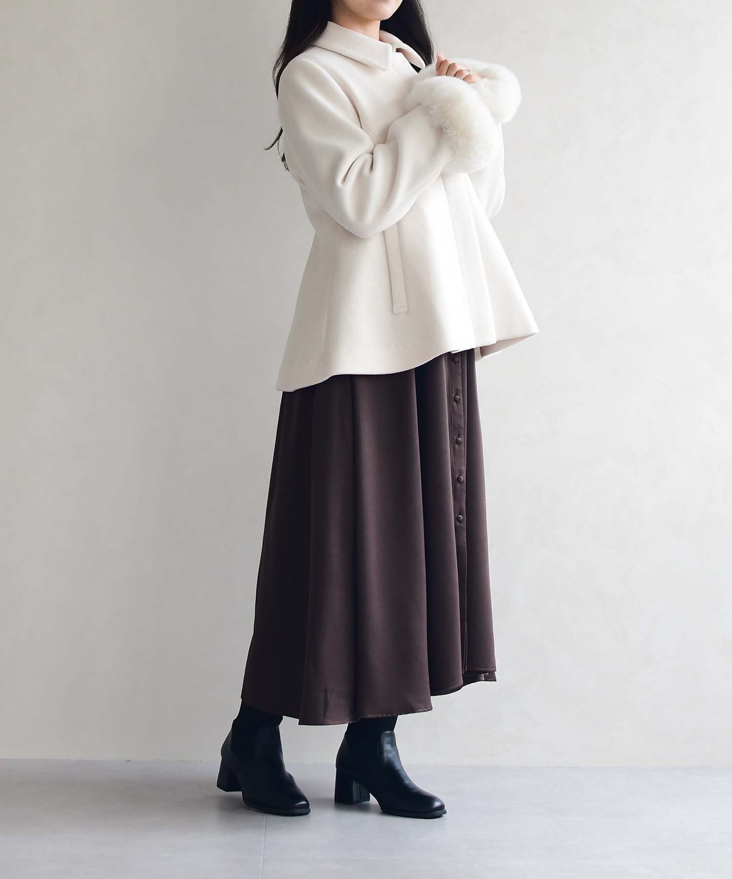 2way袖ファーペプラムコート/MM558601 – MISCH MASCH|31 Sons de mode