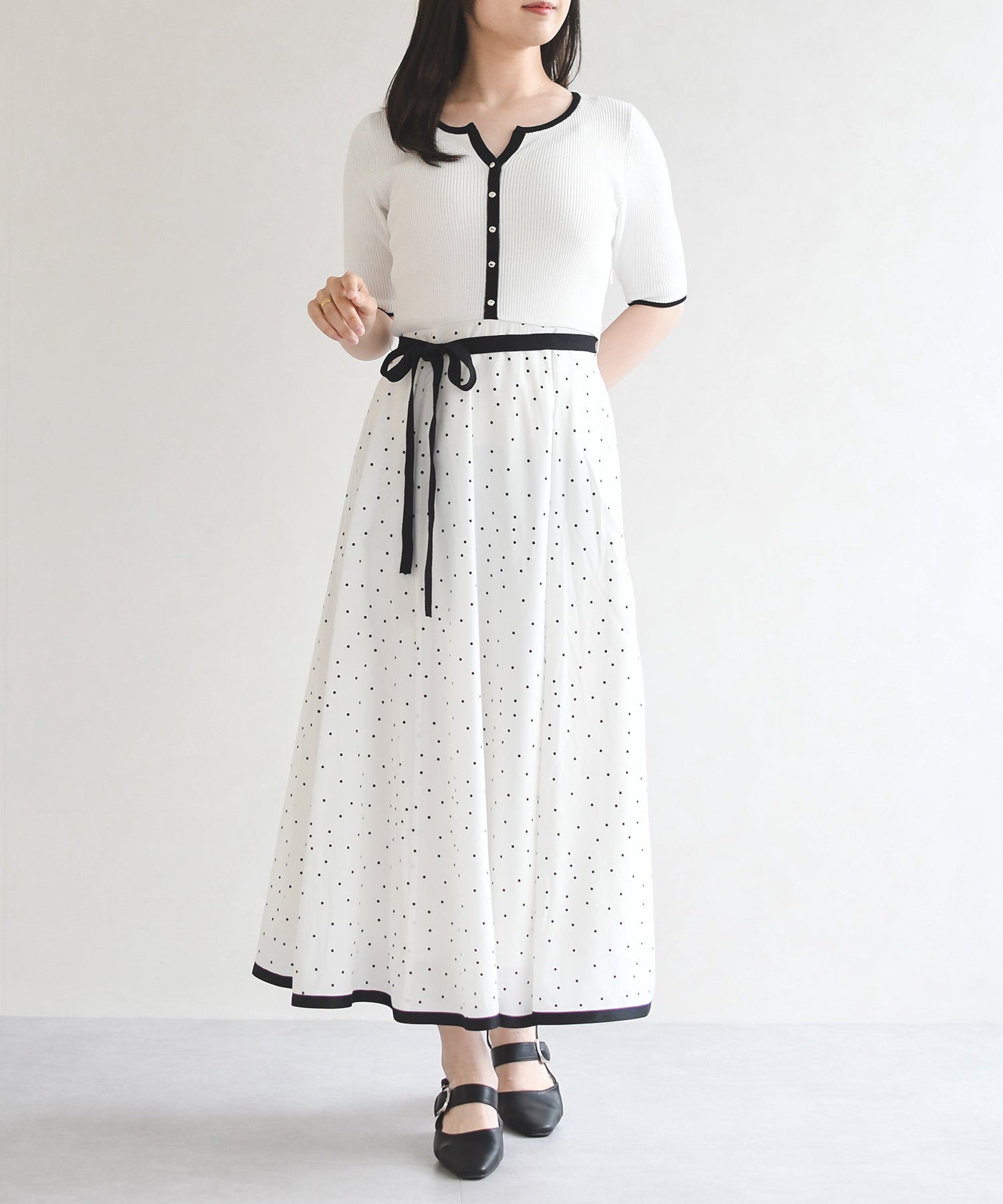 アソートドッキング配色ニットワンピース/MM627409 – MISCH MASCH|31