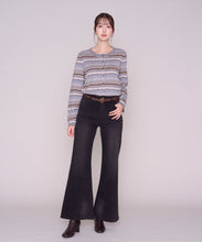 画像をギャラリービューアに読み込む, 【一部店舗限定】レトロ柄ニットカーディガン/MM658411
