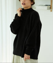 画像をギャラリービューアに読み込む, バックスリットニットプルオーバー/MO33N03
