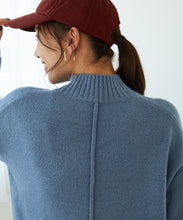 画像をギャラリービューアに読み込む, バックスリットニットプルオーバー/MO33N03
