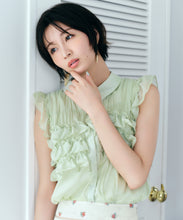 画像をギャラリービューアに読み込む, シフォンフリルブラウス/TT628105
