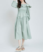 画像をギャラリービューアに読み込む, オフショルダーワンピース/TT417430
