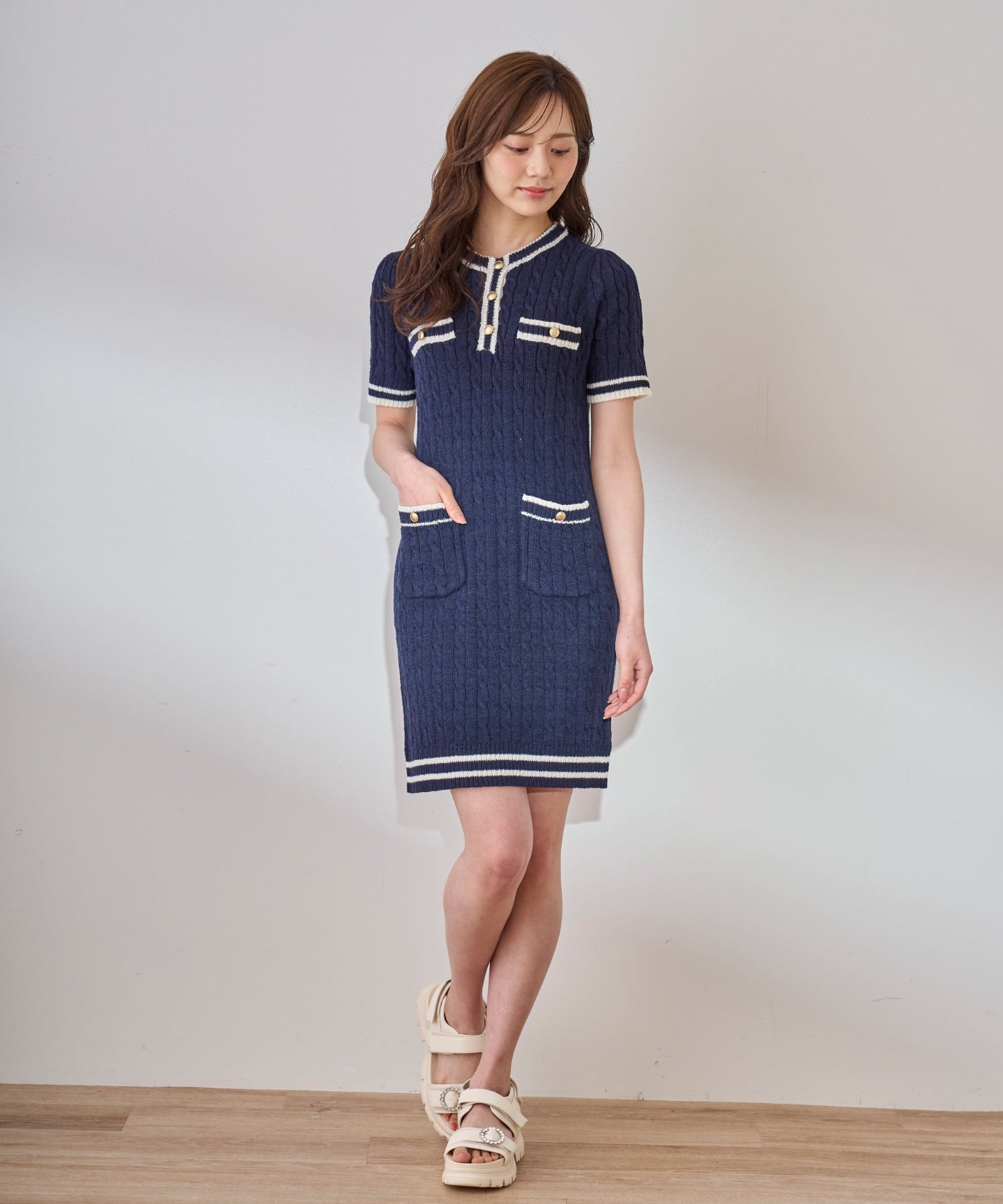 カラワン／サンティパープ（平和） 中古・古着通販】CELFORD (セルフォード) 割繊サテンギャザー