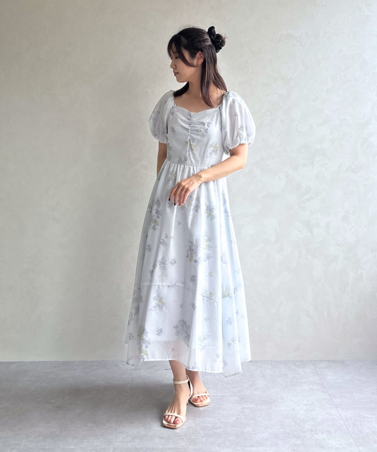 I*i様 透明感花柄シアーワンピース 花柄オフショルシアーワンピース/TT517422 – MISCH MASCH|31