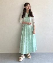 画像をギャラリービューアに読み込む, WASHABLEノースリタックワンピース/TT517425
