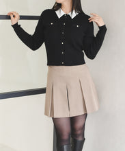 画像をギャラリービューアに読み込む, 【再入荷】ベルト付きタックスカートパンツ/TT537306
