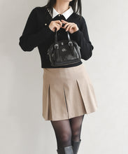 画像をギャラリービューアに読み込む, 【再入荷】ベルト付きタックスカートパンツ/TT537306
