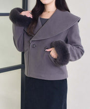 画像をギャラリービューアに読み込む, ビッグカラーショートコート/TT548603
