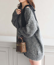 画像をギャラリービューアに読み込む, 【予約販売/11月中旬発売予定】【一部店舗限定アイテム】肩リボンふわもこニット/TT558302
