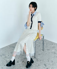 画像をギャラリービューアに読み込む, アシメレーストリムスカート/TT627202
