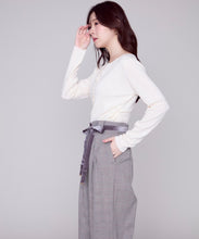 画像をギャラリービューアに読み込む, 【一部店舗限定】レースインナーレイヤードニット/MM658326
