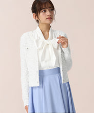 画像をギャラリービューアに読み込む, 【WEB限定予約販売/1月下旬発売予定】ミックステープツイードニットジャケット/MM618501
