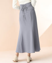 画像をギャラリービューアに読み込む, 【再入荷】【一部店舗限定】ハイウエストマーメイドロングスカート/MM557201
