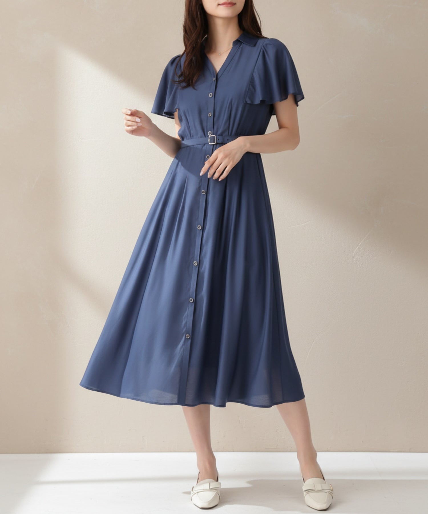 ケープフレア袖シャツワンピース/MM627407 – MISCH MASCH|31 Sons de mode
