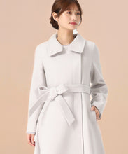 画像をギャラリービューアに読み込む, 【再入荷】【新色追加】ブローチ付きスタンドカラー3wayコート/MM548606
