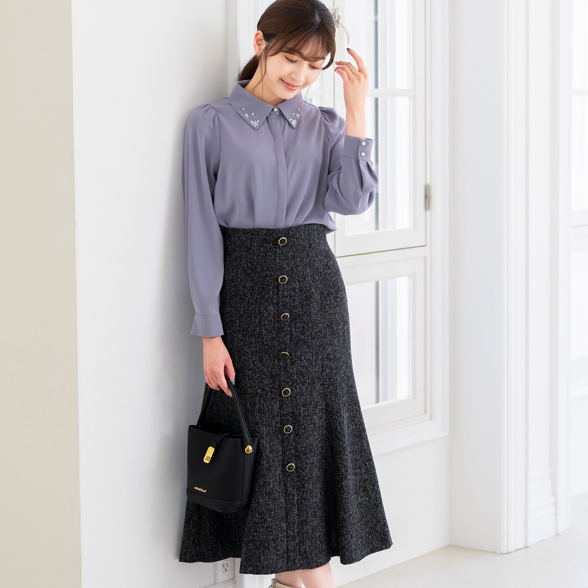 前ボタンマーメイドスカート – MISCH MASCH|31 Sons de mode