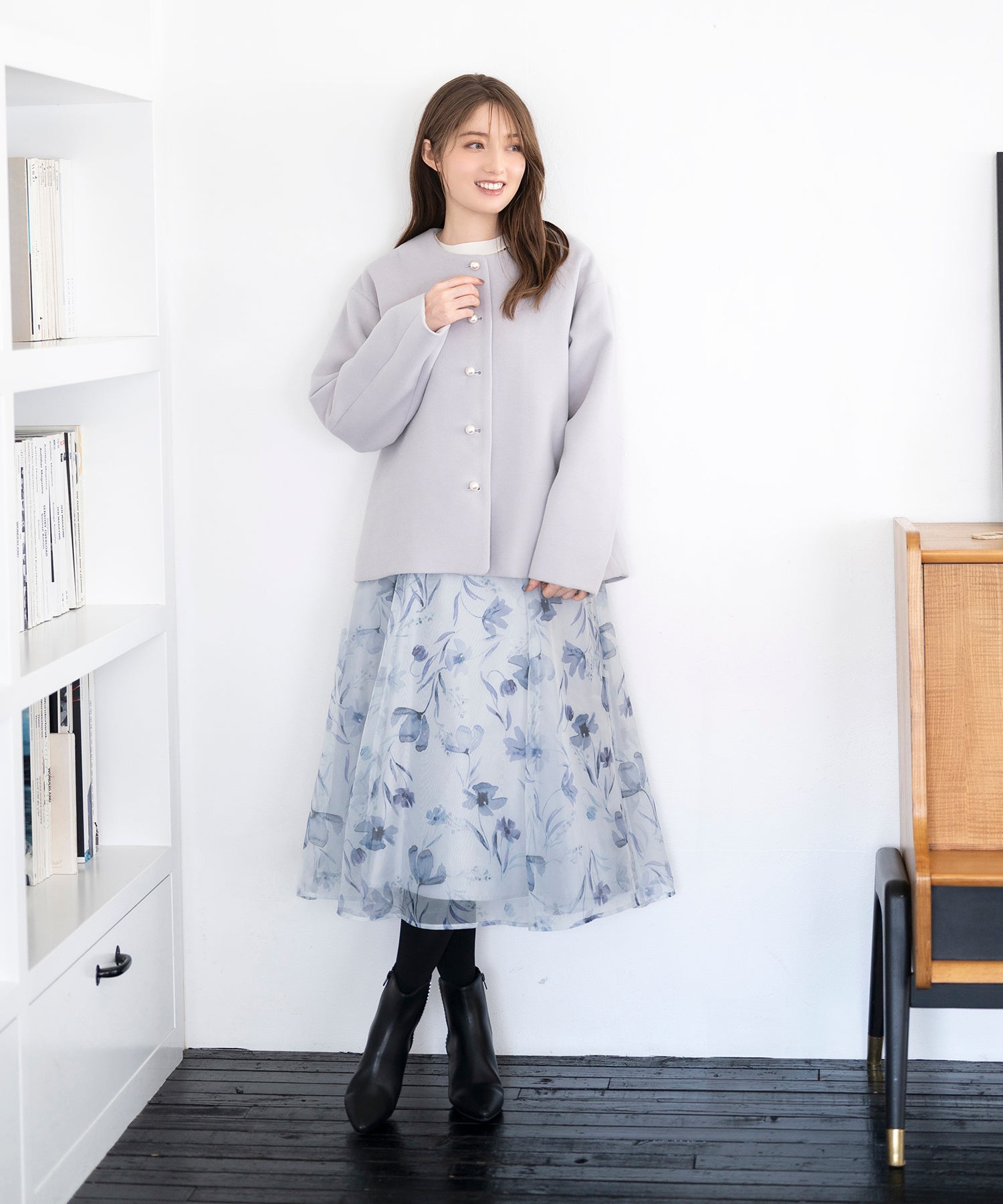 シフォンジーレースアップスカート/MM337228 – MISCH MASCH|31