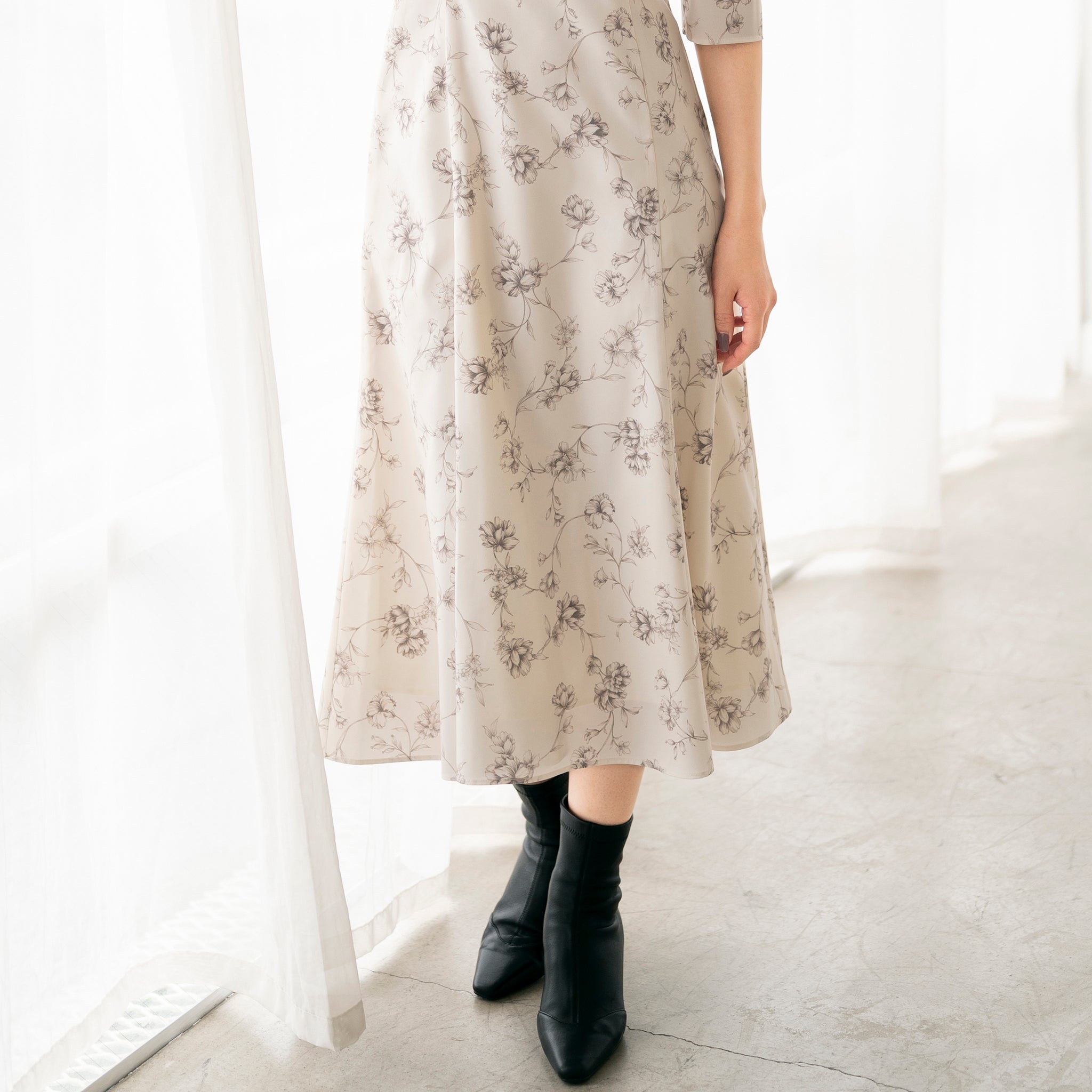 ラインフラワーワンピース – MISCH MASCH|31 Sons de mode