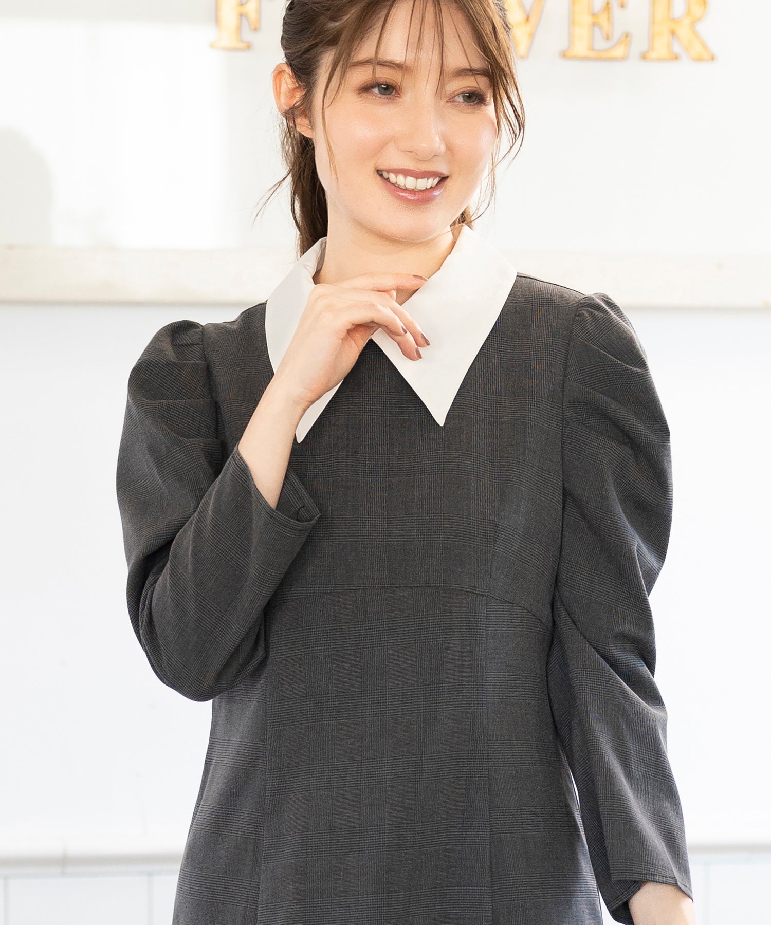 襟付きマーメイドワンピース/MM337419 – MISCH MASCH|31 Sons de mode